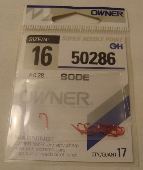 Owner Sode Size 16 Czerwony