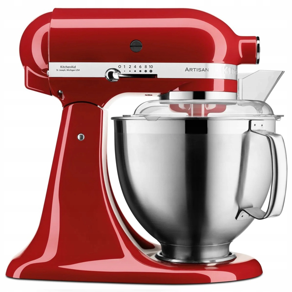 Kuchyňský robot KitchenAid Artisan 5KSM185, kráľovská červená
