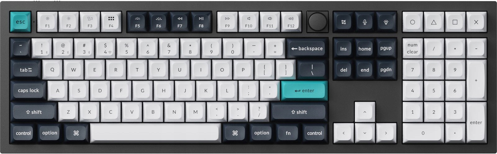 Klawiatura Keychron Q6 Max Qmk/via Gateron Jupiter (Q6M-M1)