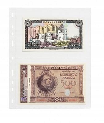 

Karta Strona Leuchtturm Optima SH252 Na 2 Banknoty