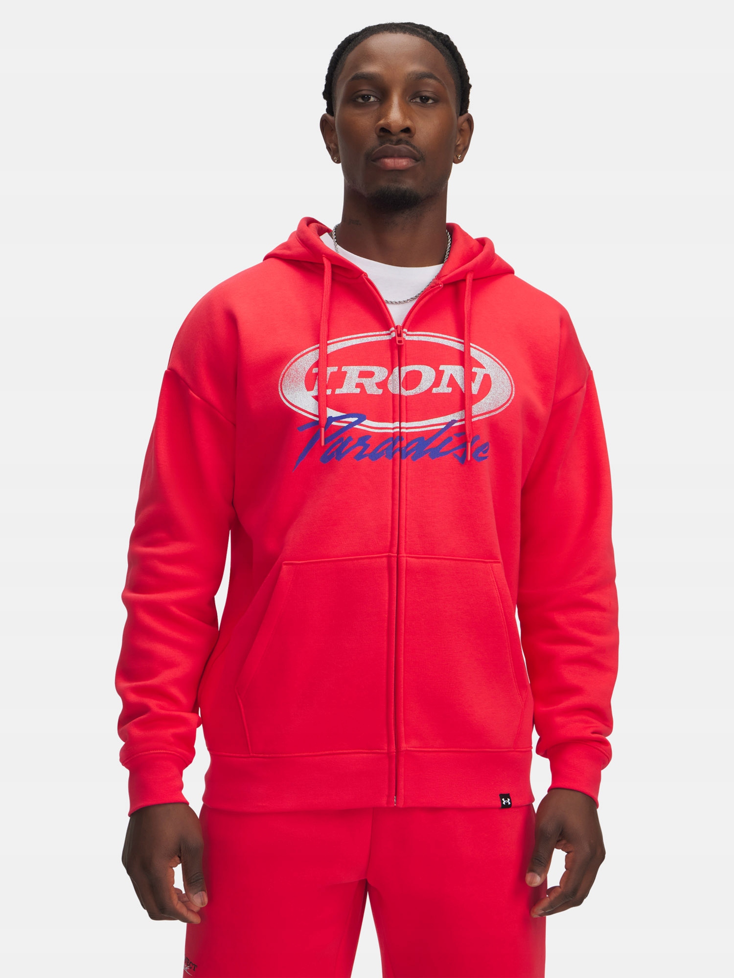 Pánská mikina Under Armour Pjt Rock Icon Fleece Fz vel. L