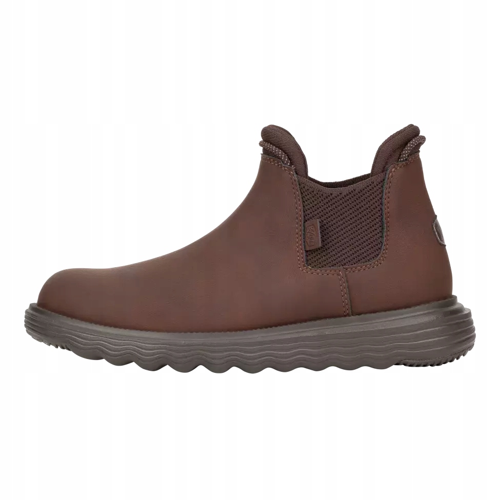 HeyDude Pánské boty Chelsea Kotníkové kožené boty Branson 37