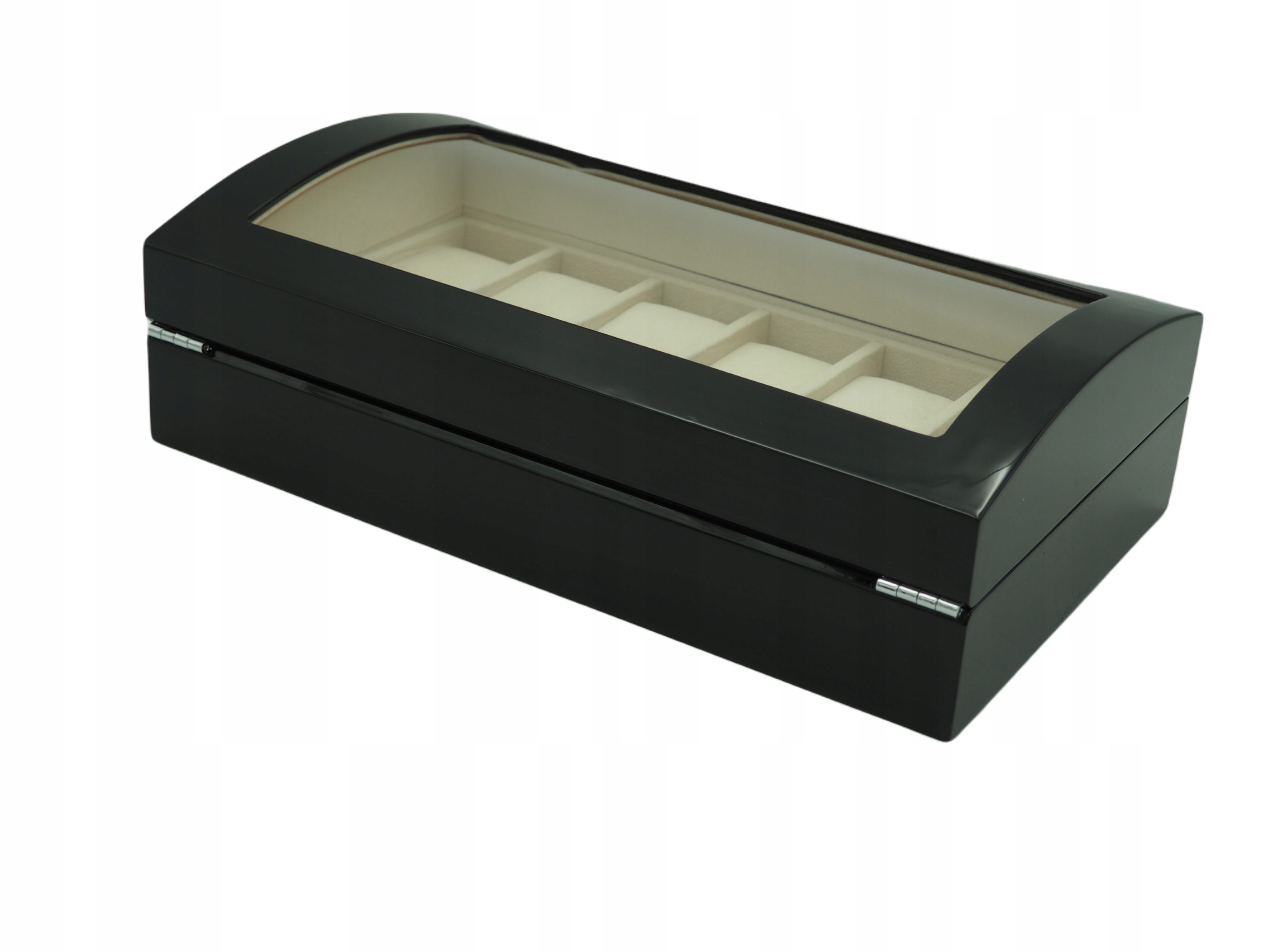 PUDEŁKO DREWNIANE SZKATUŁKA NA 12 DUŻYCH ZEGARKÓW Kolor brązowy