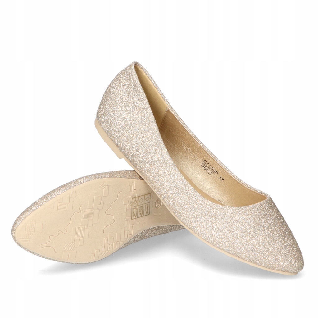 Seastar Balerina CC200P Zlatá vel. 41 Balerinky Dárek