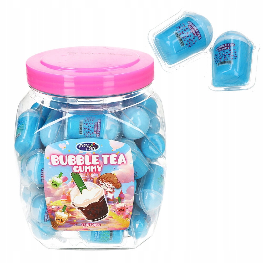 Levně Želé Bonbony Bubble Tea Gummy (18 G) 50 Ks