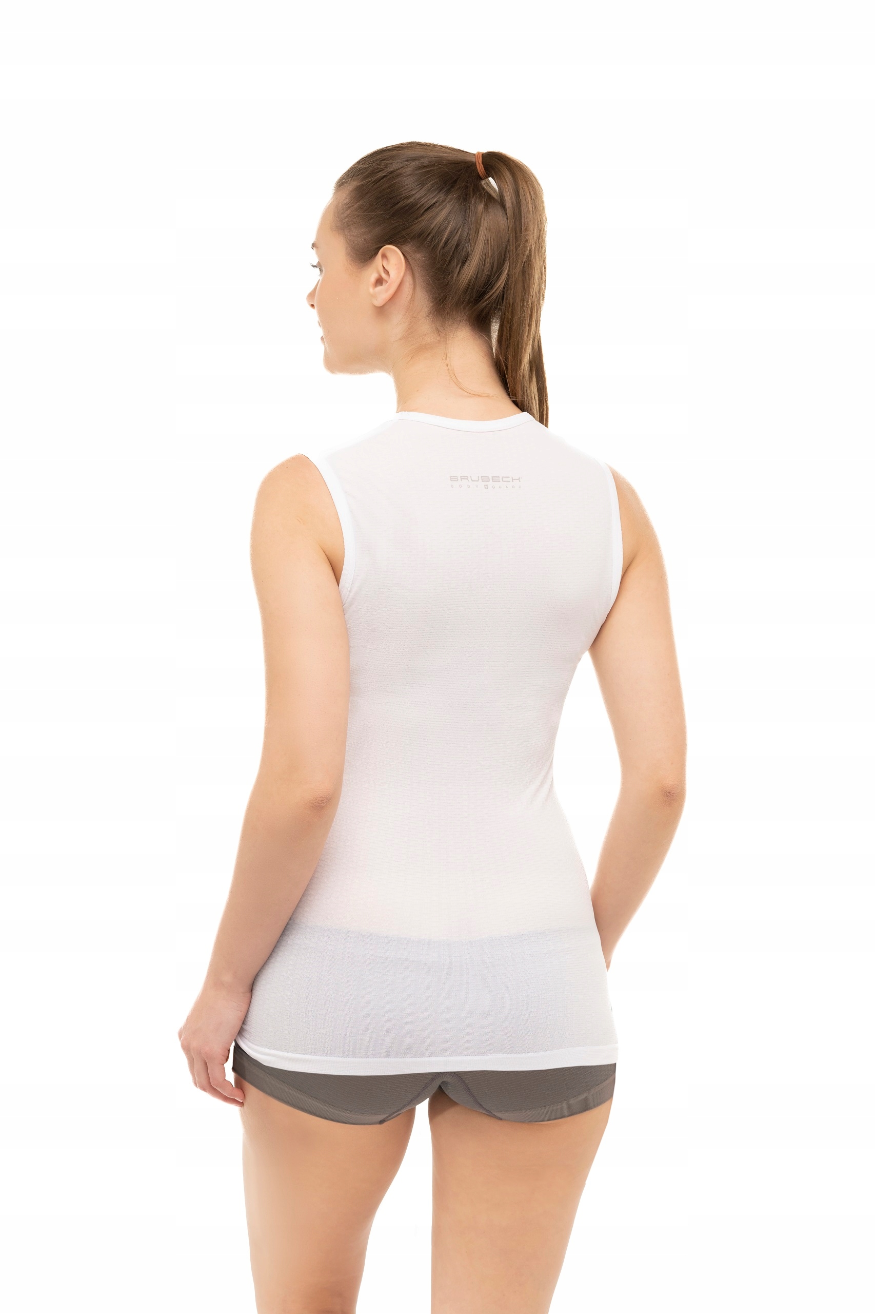 BRUBECK BASE LAYER KOSZULKA TERMOAKTYWNA UNISEX BEZRĘKAWNIK POTÓWKA M Marka Brubeck