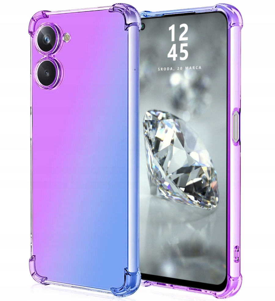 

Etui Do Realme 10 Mieniące Aurora-shock Szkło