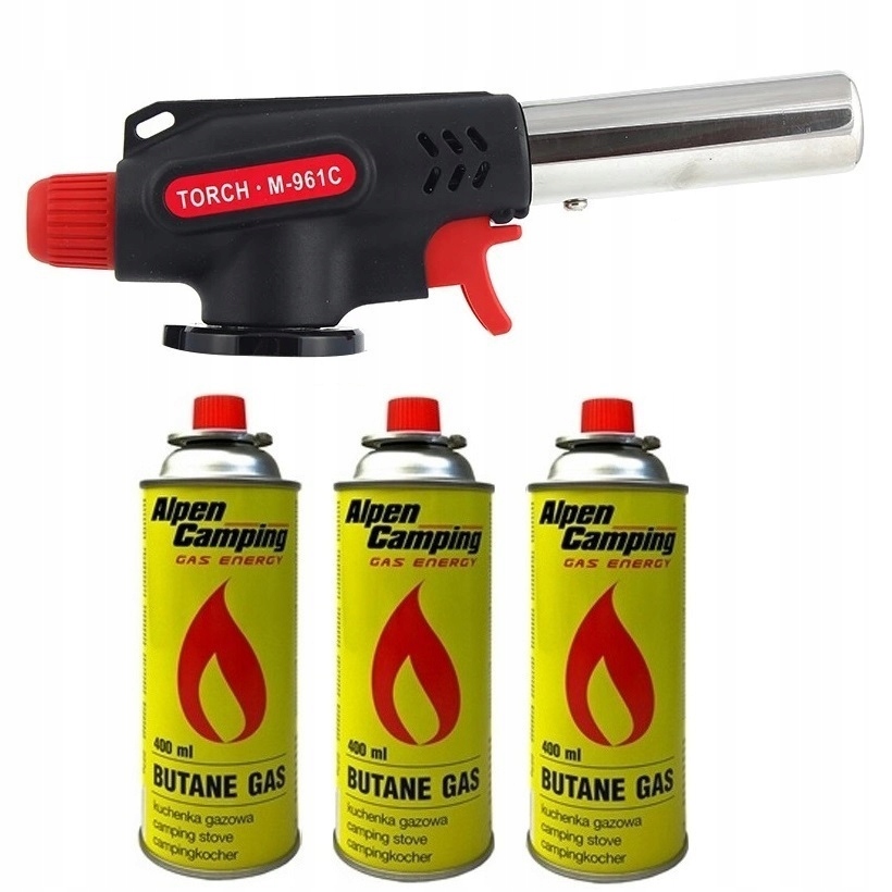 

Palnik Gazowy 360° na kartusze Lutlampa 3x Gaz