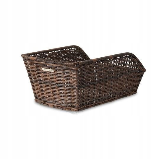 Kosz Basil Cento Rattan Look ciemny brąz