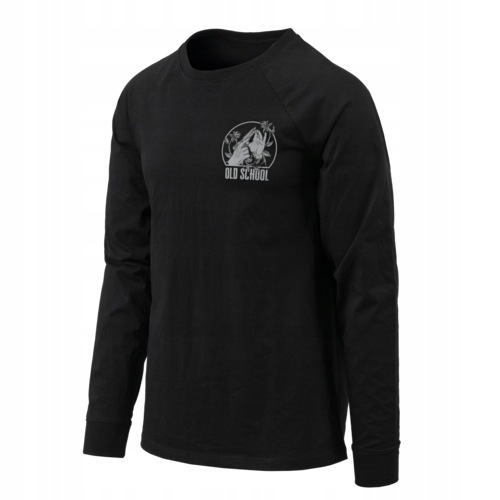 Tričko Helikon Long Sleeve Old School Černá L