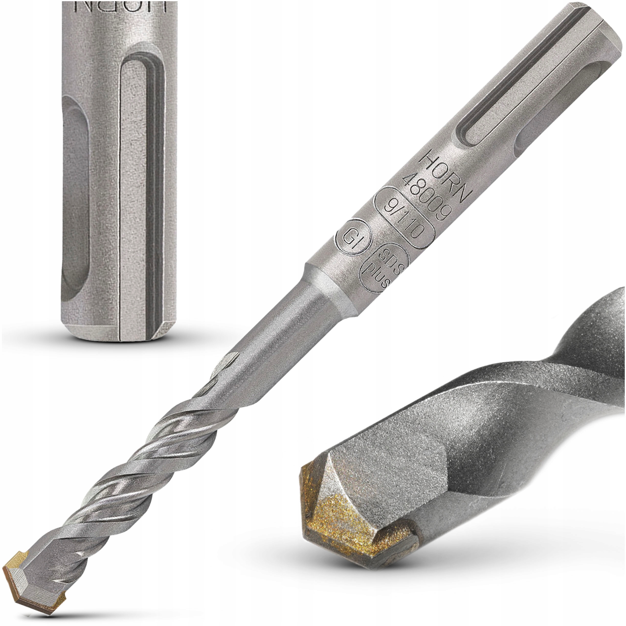 

Wiertło Do Betonu Fi 9mm Sds Plus Widia 9X110 mm