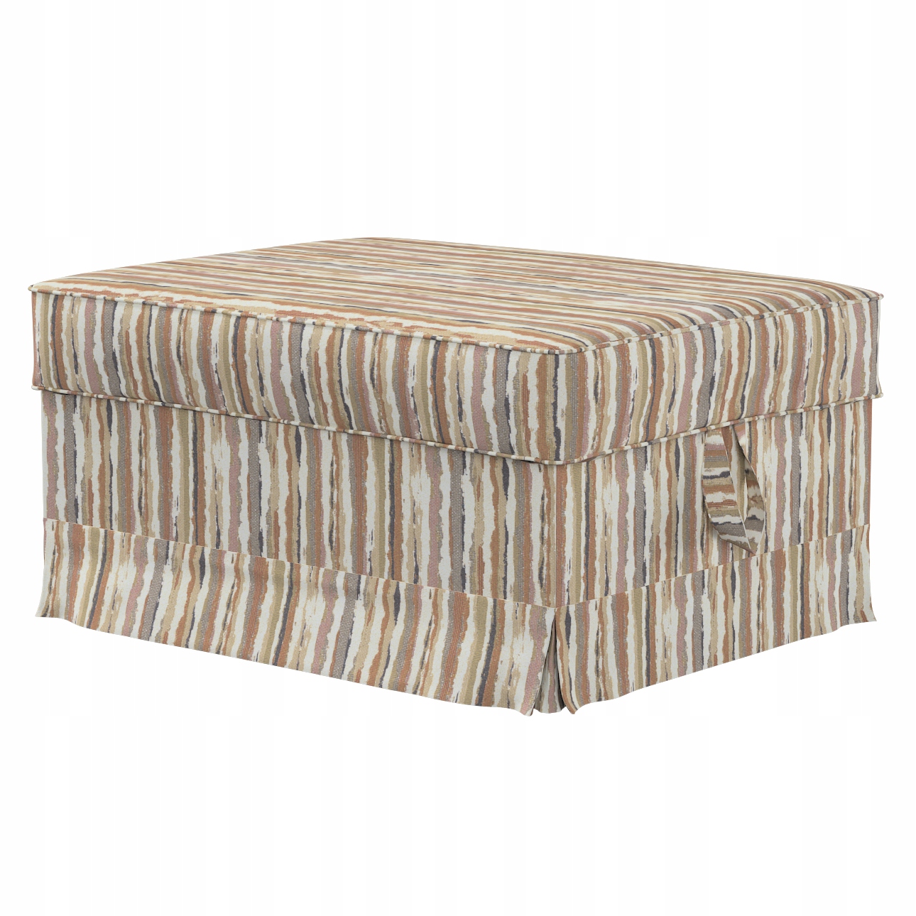 Poťah na podnožku Ektorp Bromma Ikea, oranžový