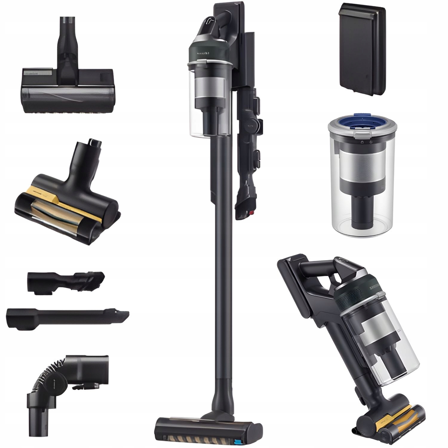 Odkurzacz pionowy bezprzewodowy akumulatorowy Samsung Jet 85 Pet 60 min