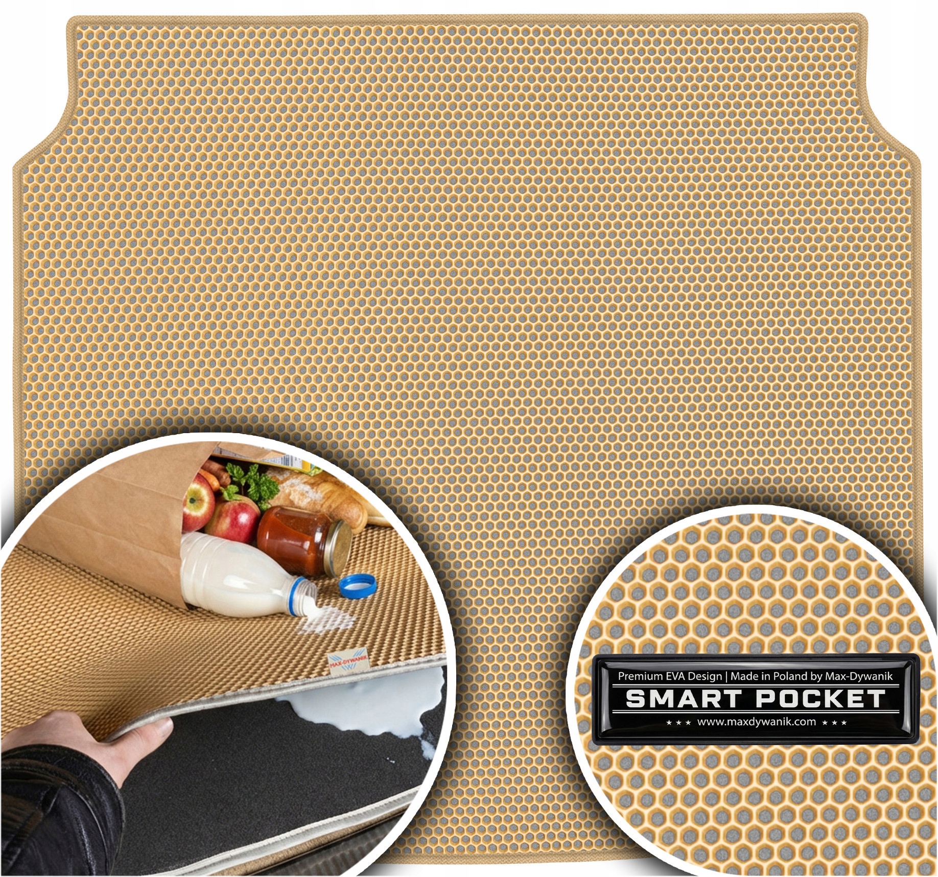 Peugeot 508 II Kombi Sw 2019 Vložka do batožinového priestoru Eva Smart Pocket Béžová