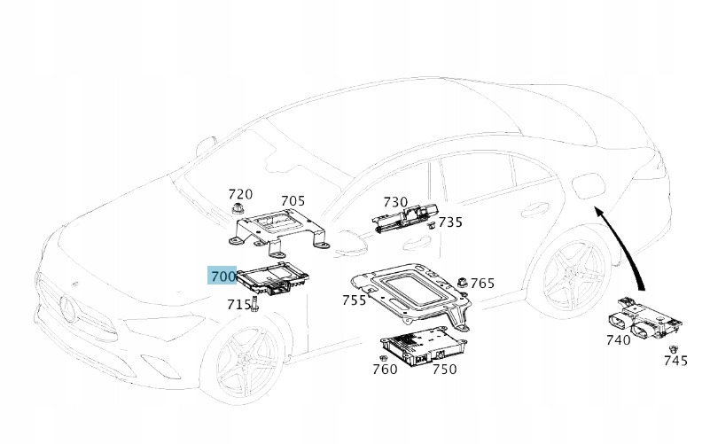 A2139009033 Intelligent Drive Mercedes Producent części Mercedes-Benz OE