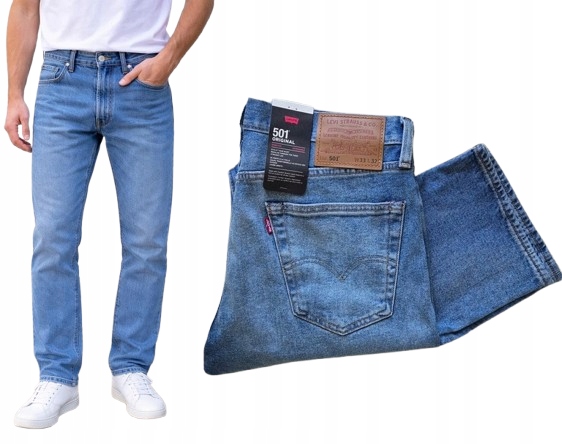 pánské džínové kalhoty Levi's 501 Original W34 L32 34x32 Premium