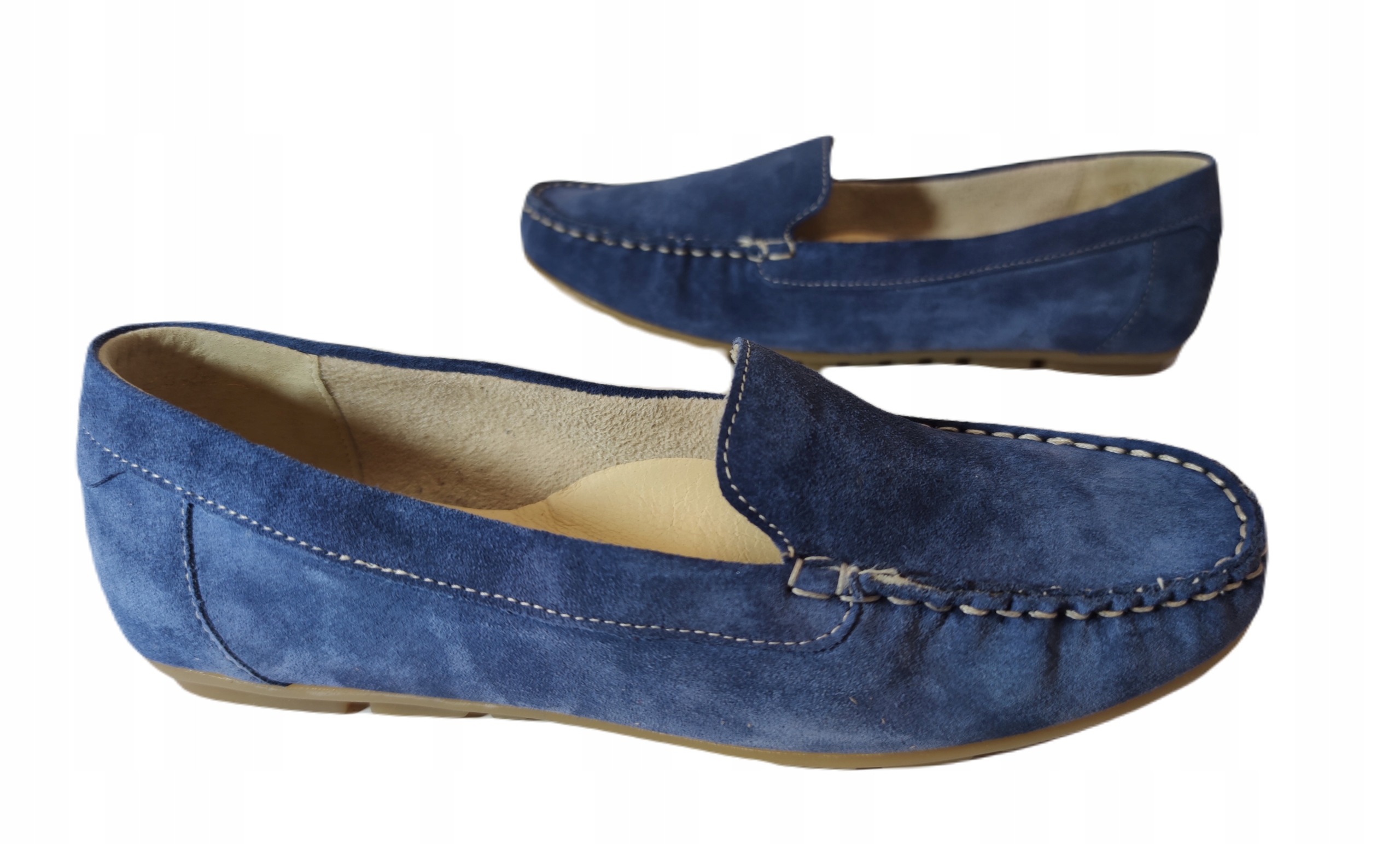 komfort mokasíny Pesco 1820 modrá r36