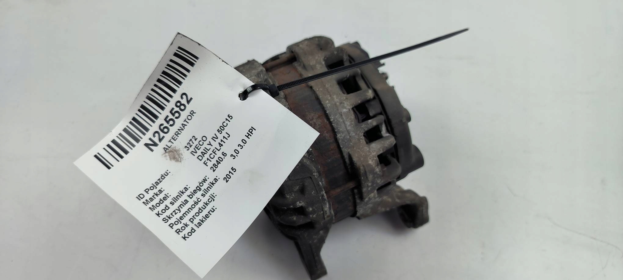 ALTERNATOR 5801580939 IVECO DAILY IV 50C15
