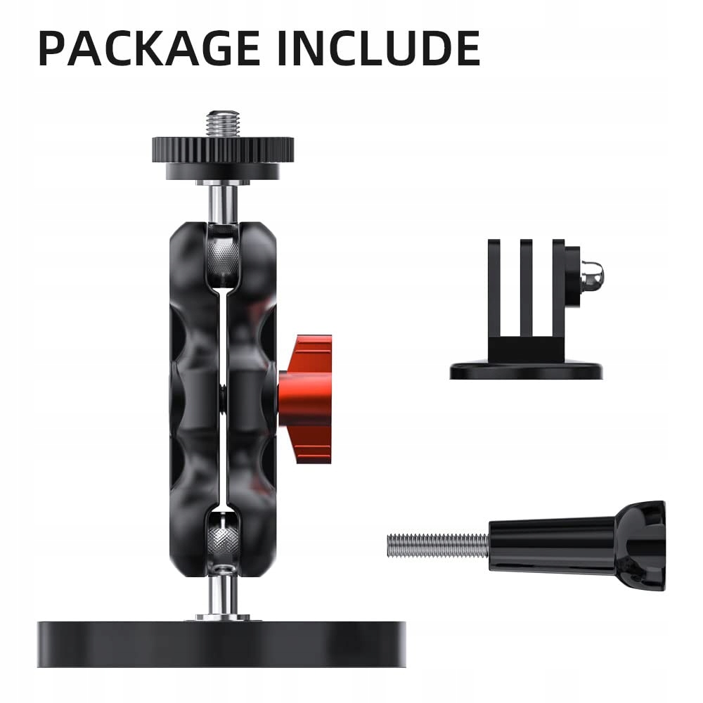 SUREWO Magnetyczny Uchwyt Kamery 360° Mocny GoPro Hero DJI Osmo Action — miniatura 7