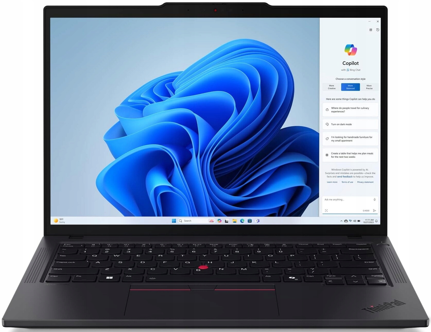 Lenovo ThinkPad T14 Gen 5 Ryzen 5 Pro 8540U 16GB 512SSD Fhd 400 nitów 11Pro