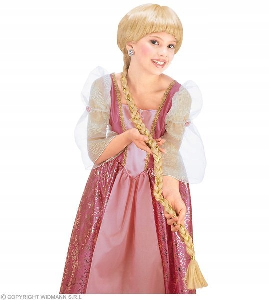 PERUKA ROSZPUNKA KRAINA LODU ELSA DZIECIĘCA