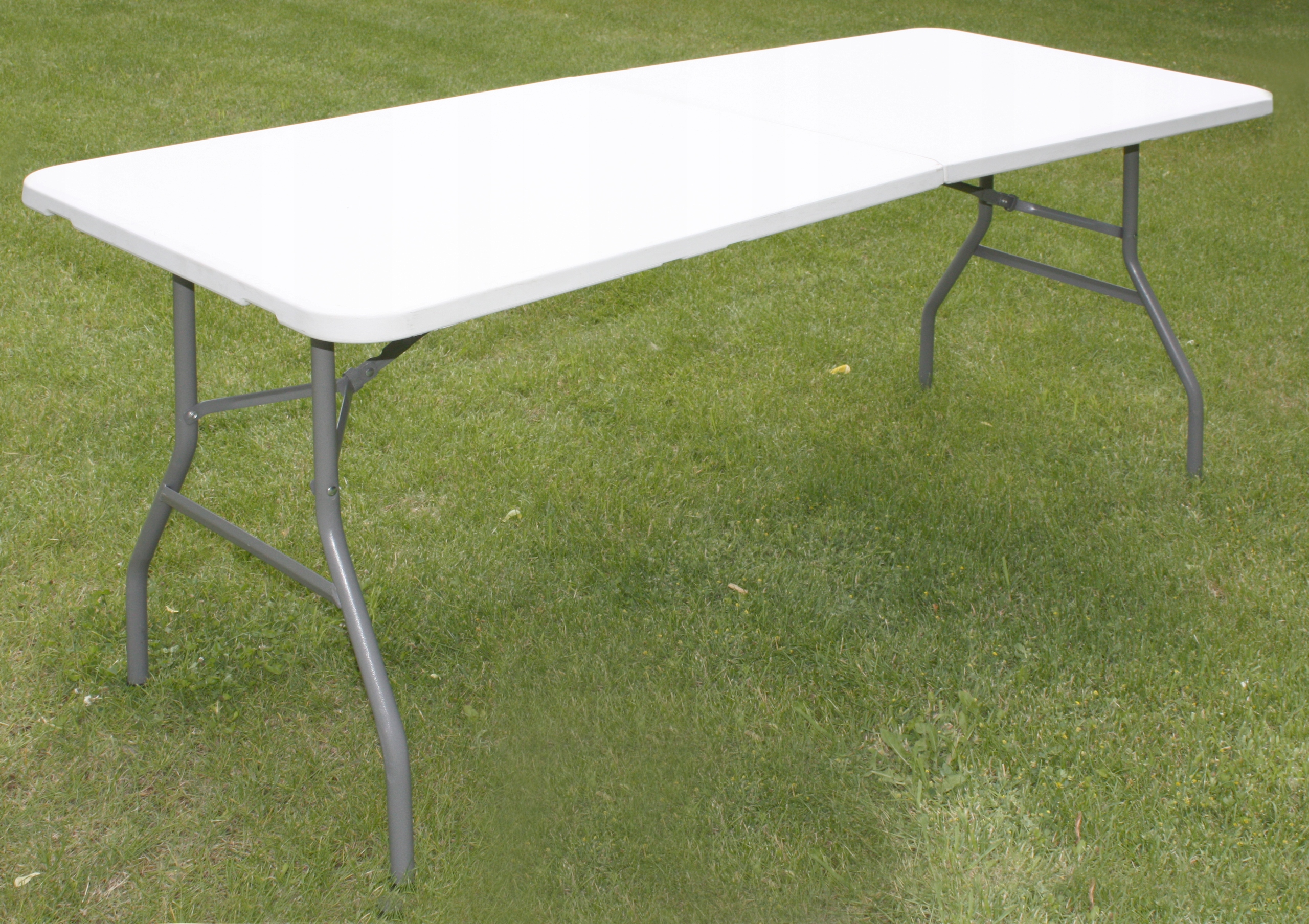 STÓŁ CATERINGOWY BANKIETOWY OGRODOWY TURYSTYCZNY ROZKŁADANY SKŁADANY 180 cm Szerokość mebla 180 cm