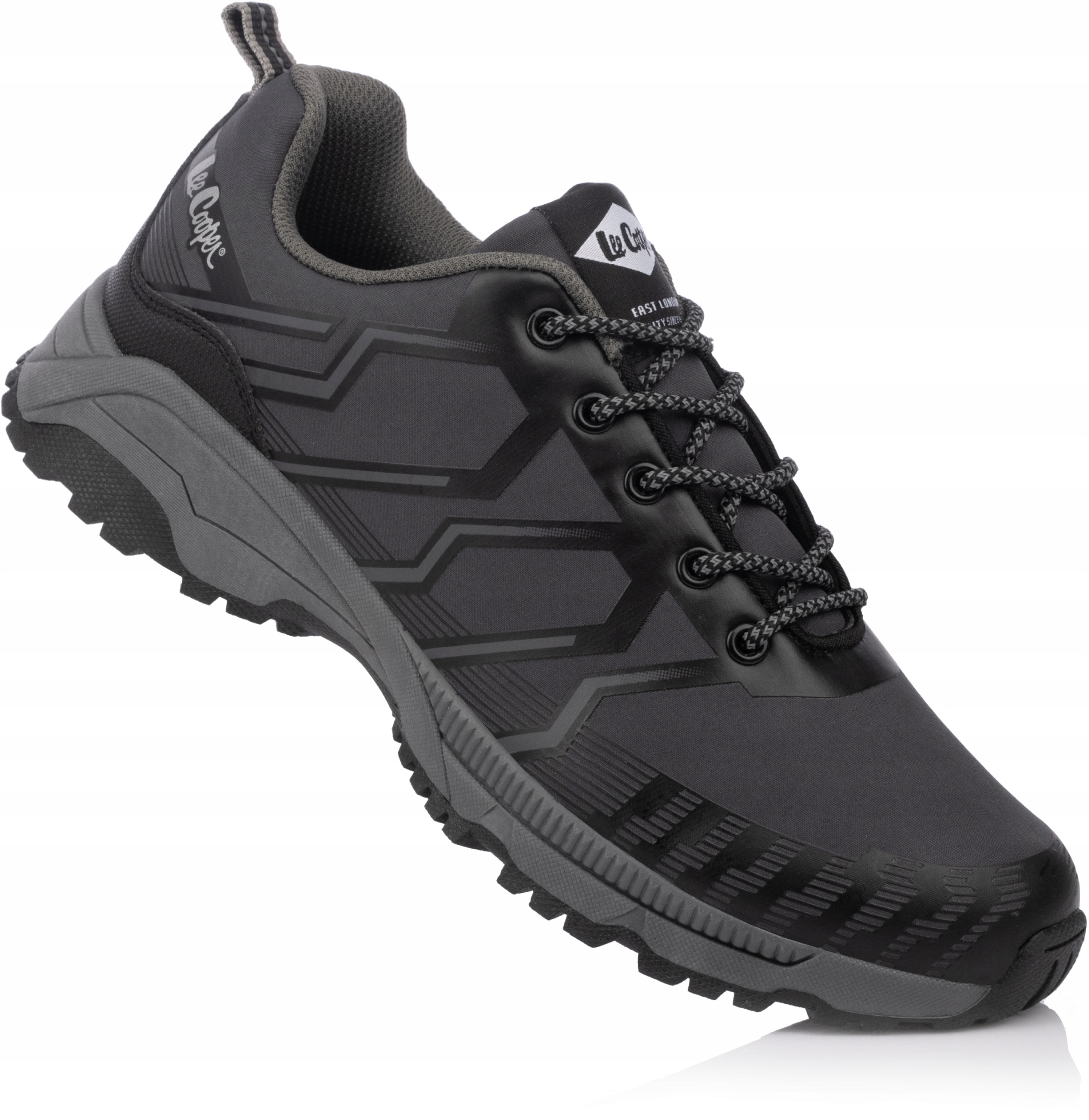Męskie Buty Trekkingowe Lee Cooper Sportowe Szare r. 45
