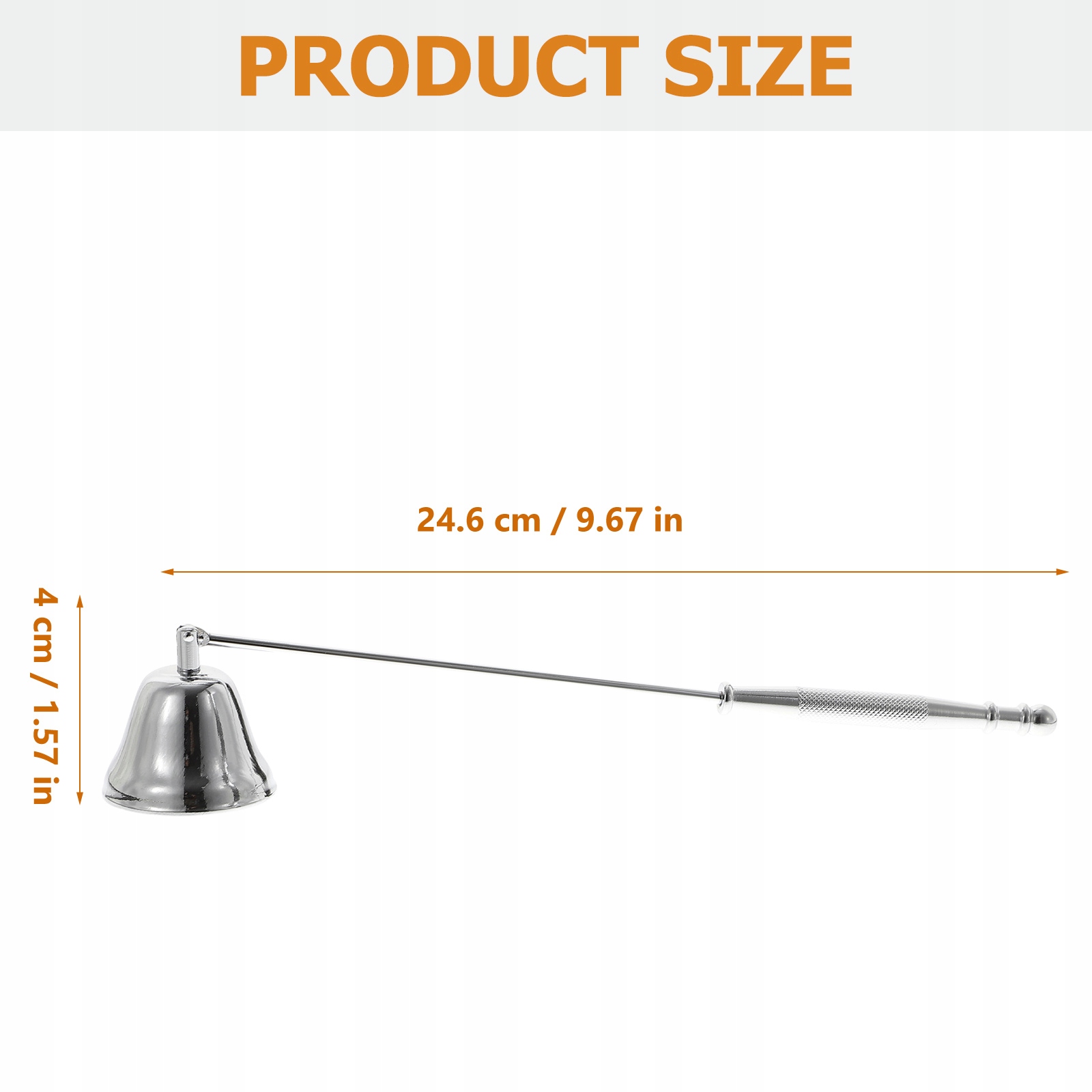 KAPTUREK narzędzie DO GASZENIA ŚWIEC zagaszacz GASIDŁO DO ŚWIEC | stal Marka bez marki