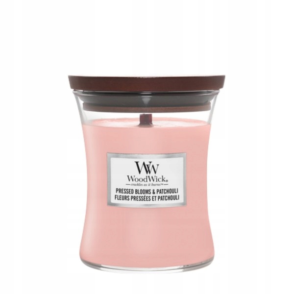 

Woodwick Średnia Świeca Pressed Blooms Patchouli