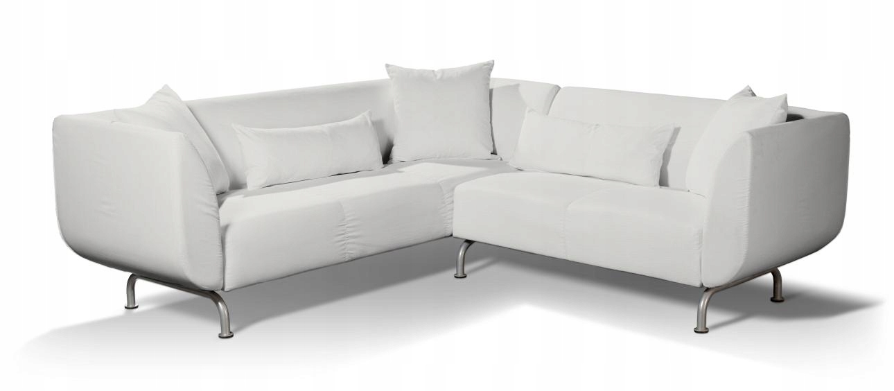 Dekoria potah na rohovou pohovku 3+2 Strömstad Ikea bílý