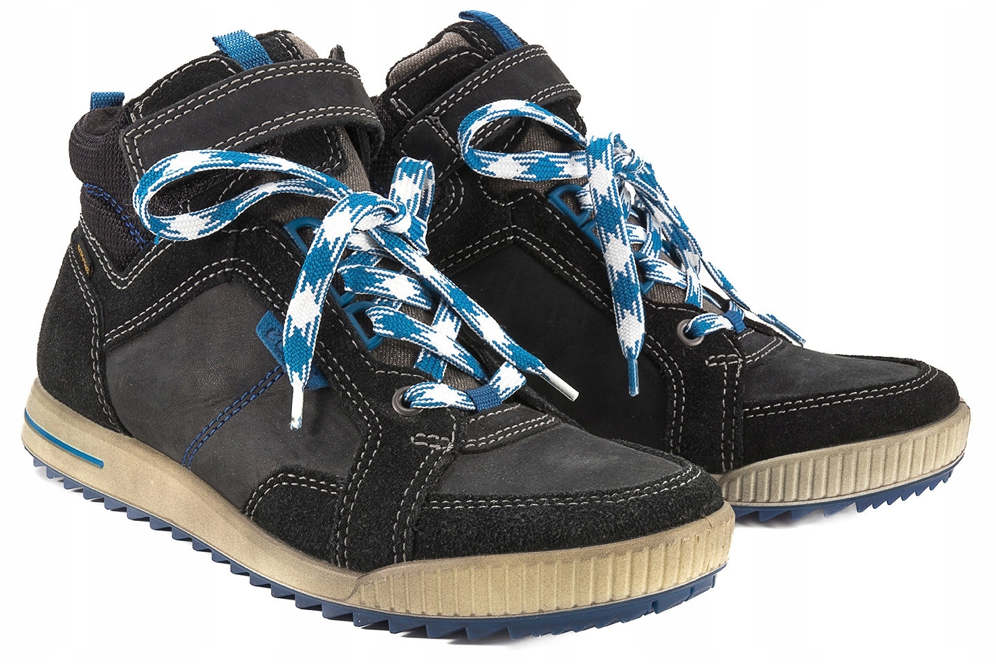 Ecco 731593 Boys Glide Trzewiki Młodzieżowe Wodoodporne Gore-tex Czarny 37