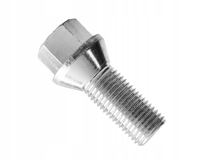 

Śruba Koła M14 X 1,5 X 28 MM Śruby Stożek Klucz 17