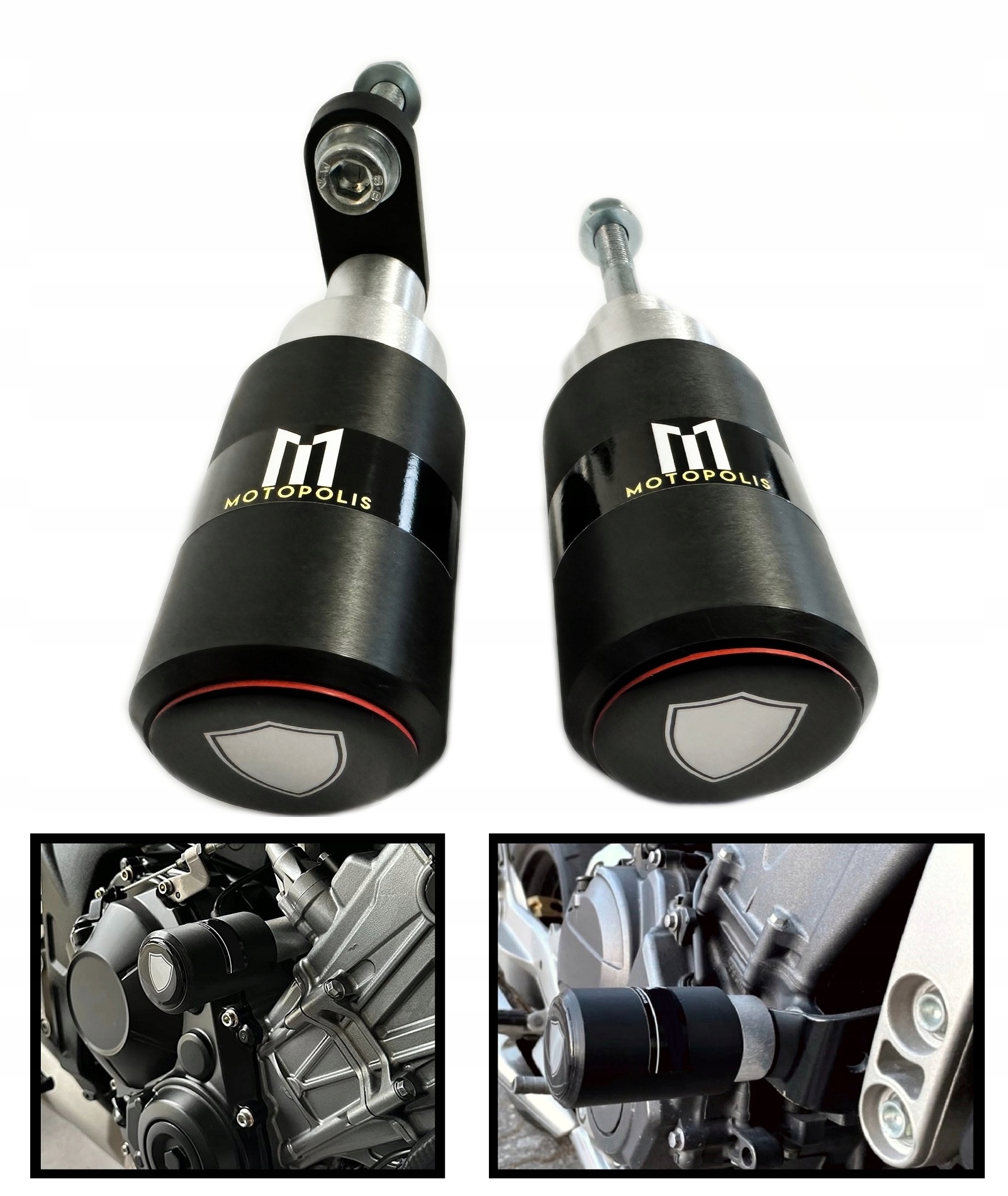 Crash Pady MotopoliS pre Kawasaki ZX6R Ninja 2005-2006 ZX-6R Crashpady