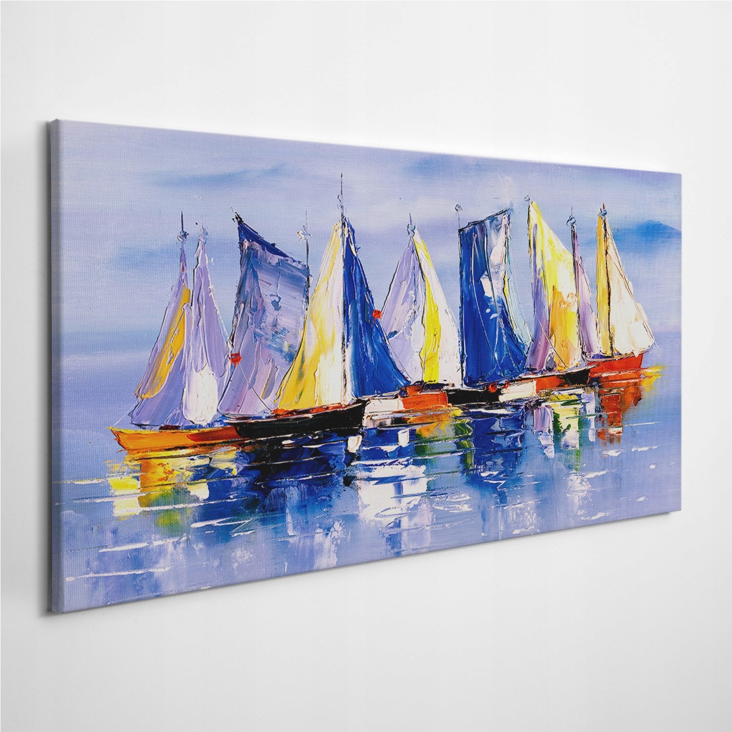 

Zdjęcie na foto-obrazie Morze Łódka Niebo 120x60