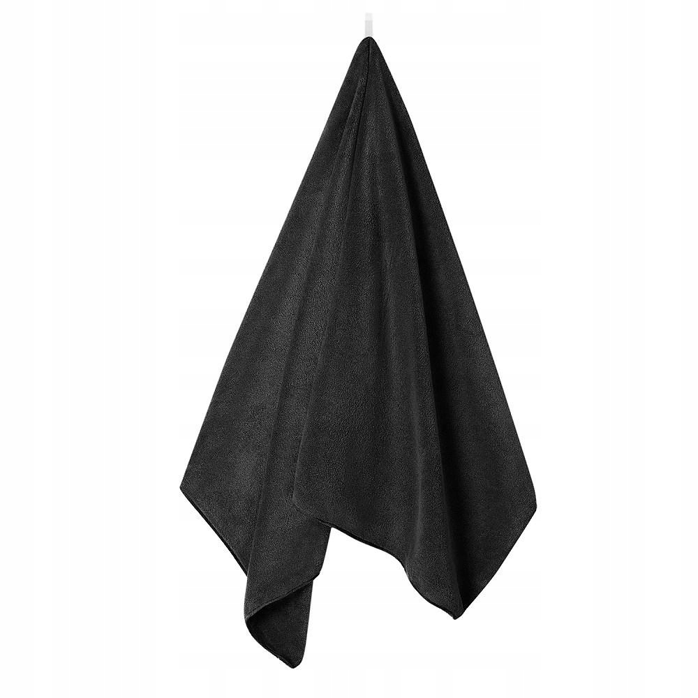 

Ręcznik szybkoschnący 30x30 czarny z mikrofibry
