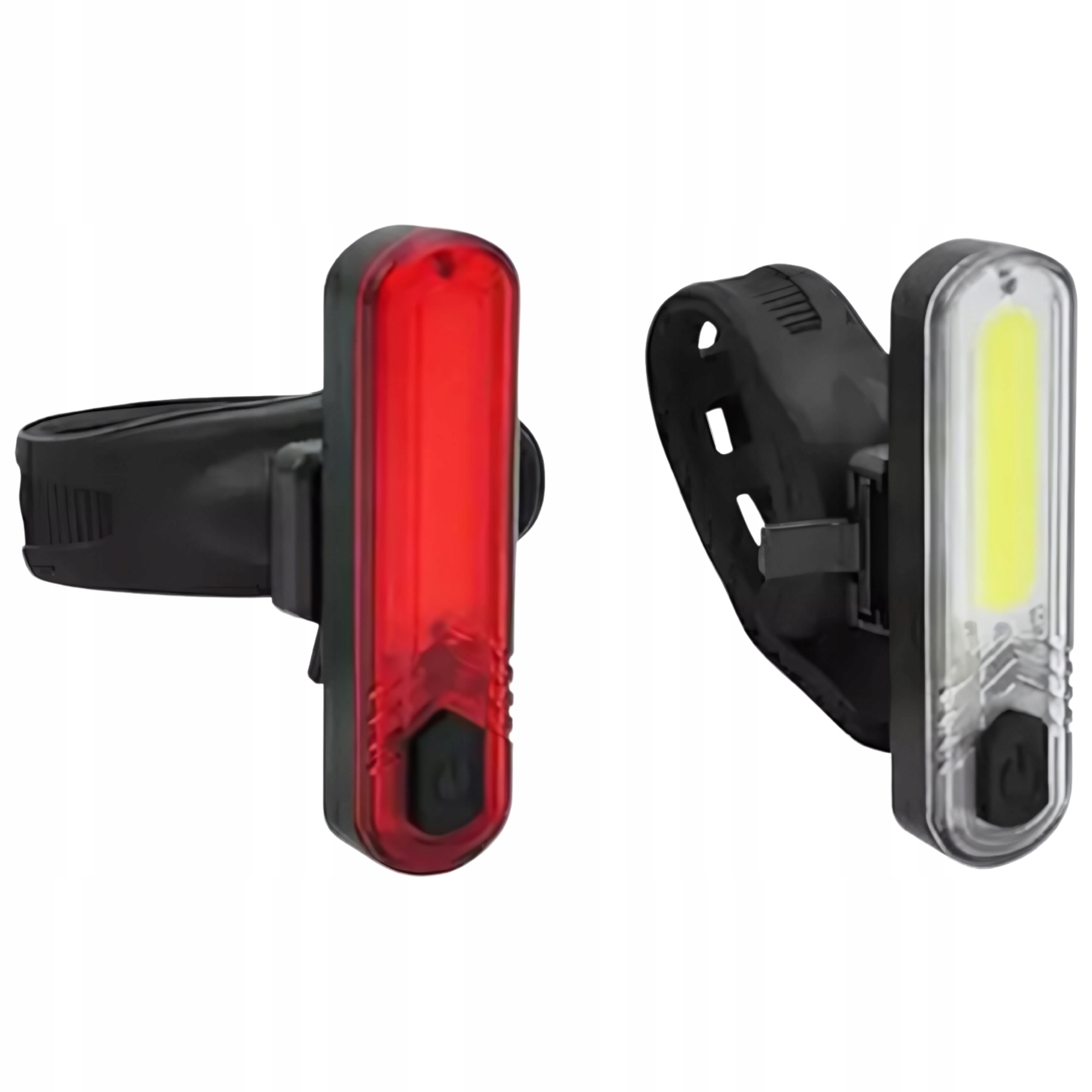 Led Cob Led světla na kolo Usb přední zadní IPX4 sada akumulátor 60/30LM