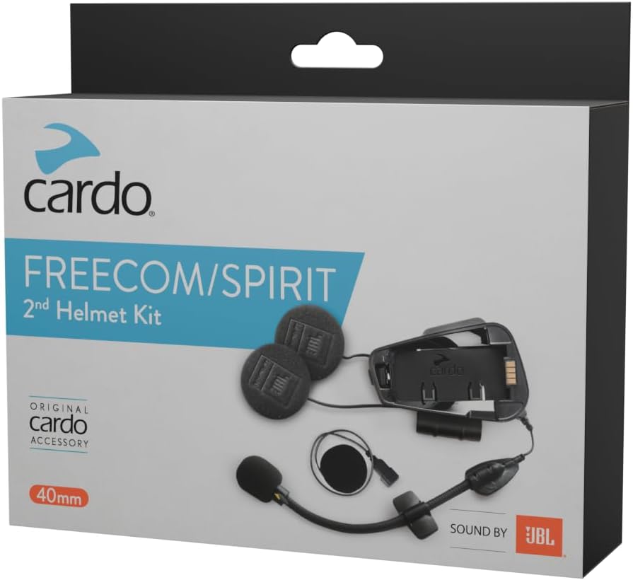 Cardo Freecom X Spirit 2nd Helmet Kit Jbl Bluetooth Vodotesný mikrofón