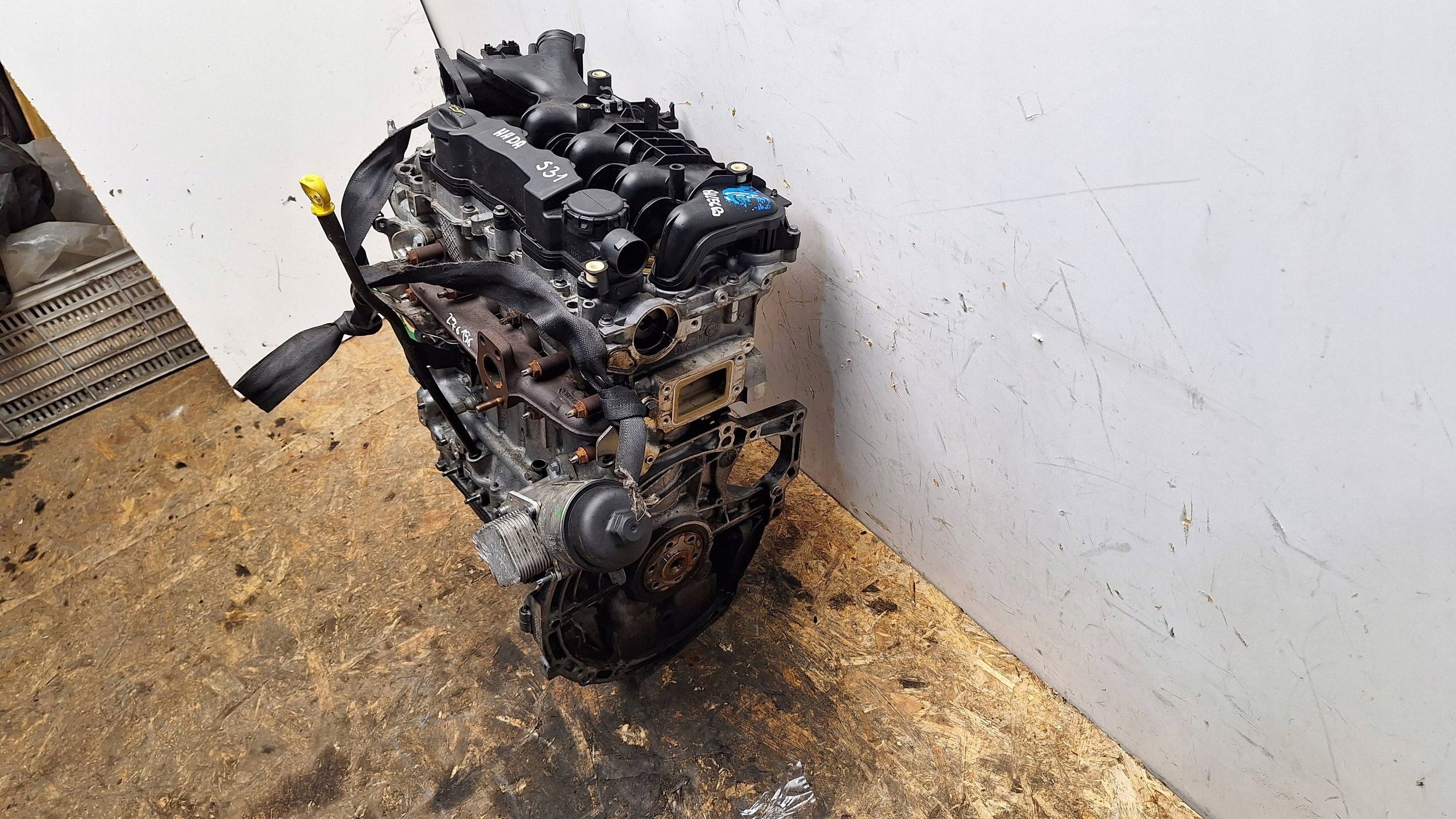 engine HHDA FORD FIESTA MK7 FOCUS MK2 C-MAX MK1 1.6 TDCI 90KM unprotected pillar