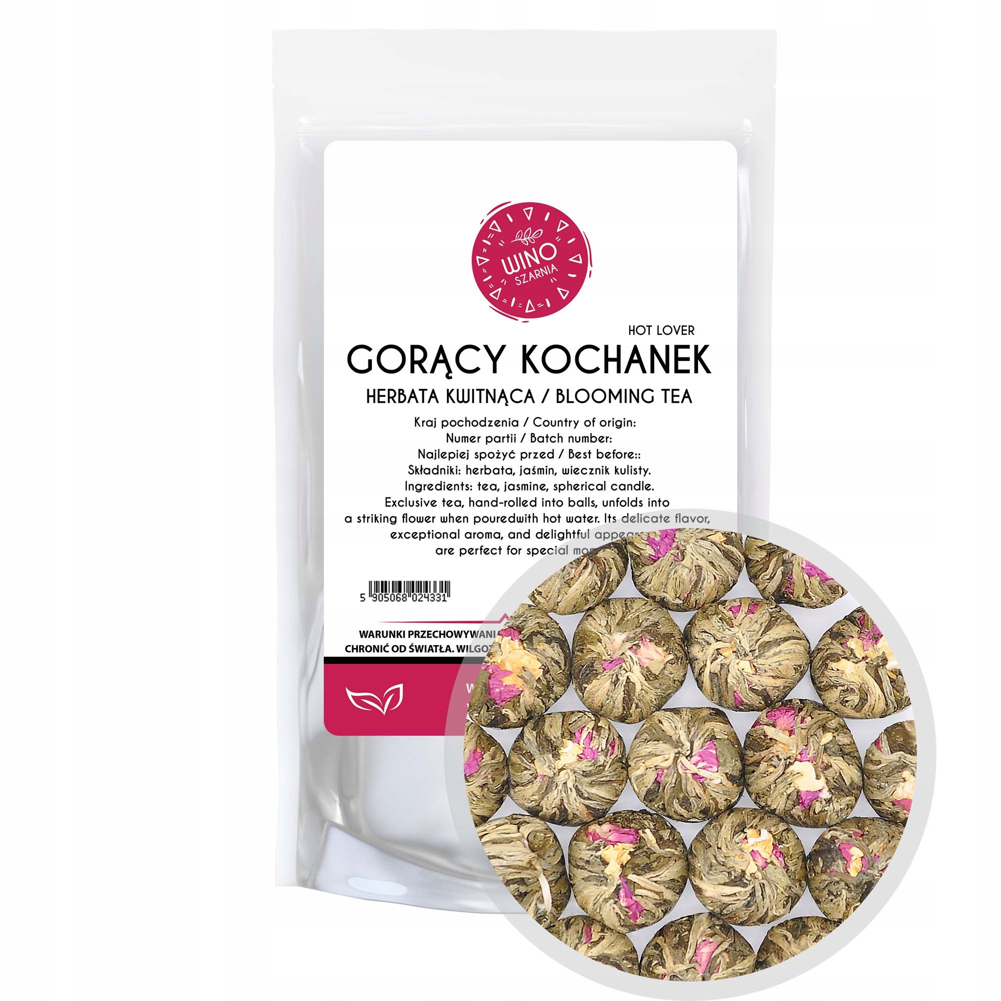 Levně Čaj Horký milenec Hot Lover 1 kg