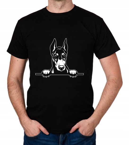 

koszulka Doberman Pies Dog Piesek Psiak prezent
