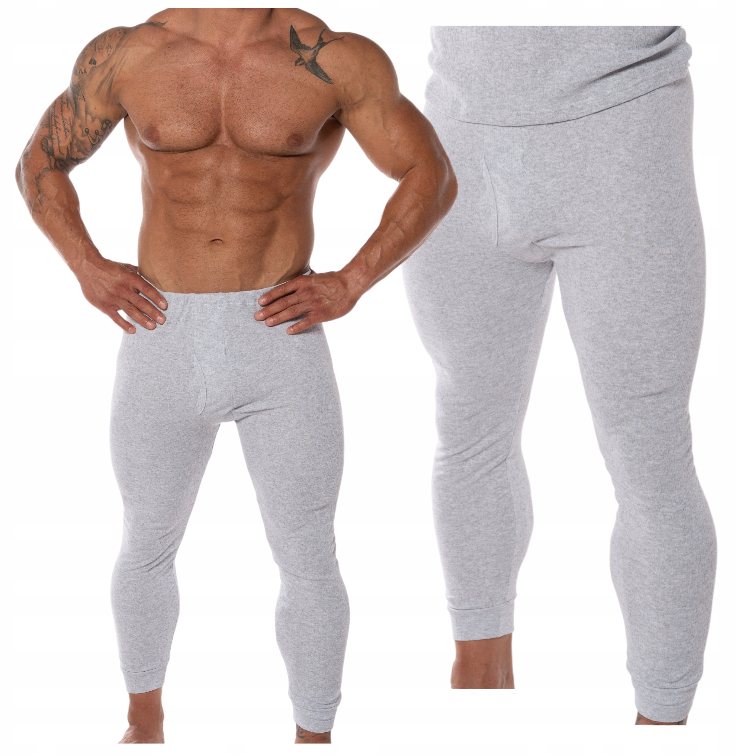 KALESONY MĘSKIE POLSKIE BAWEŁNIANE OCIEPLANE XXXL