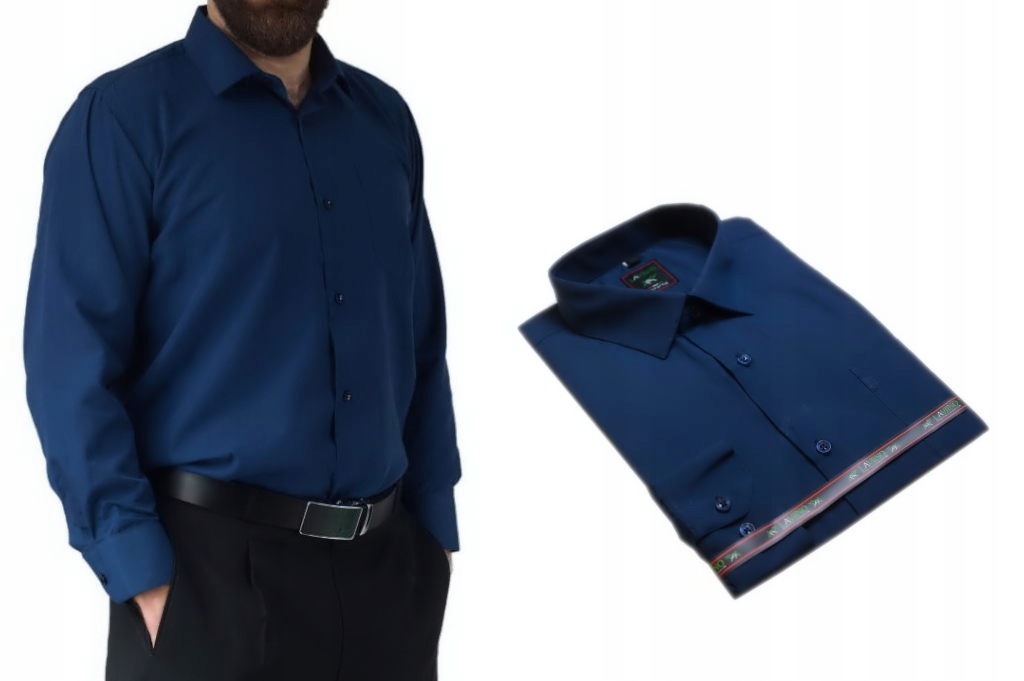 

39/40 koszula męska Granatowa bawełna