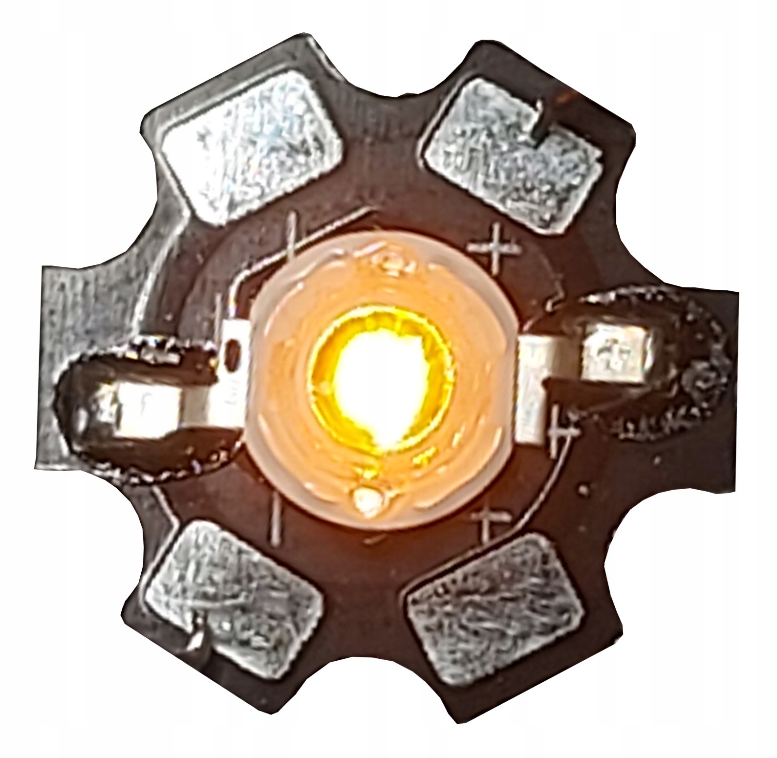 Dioda POWER LED 3W EPILEDS Orange 605nm 42mil PCB
