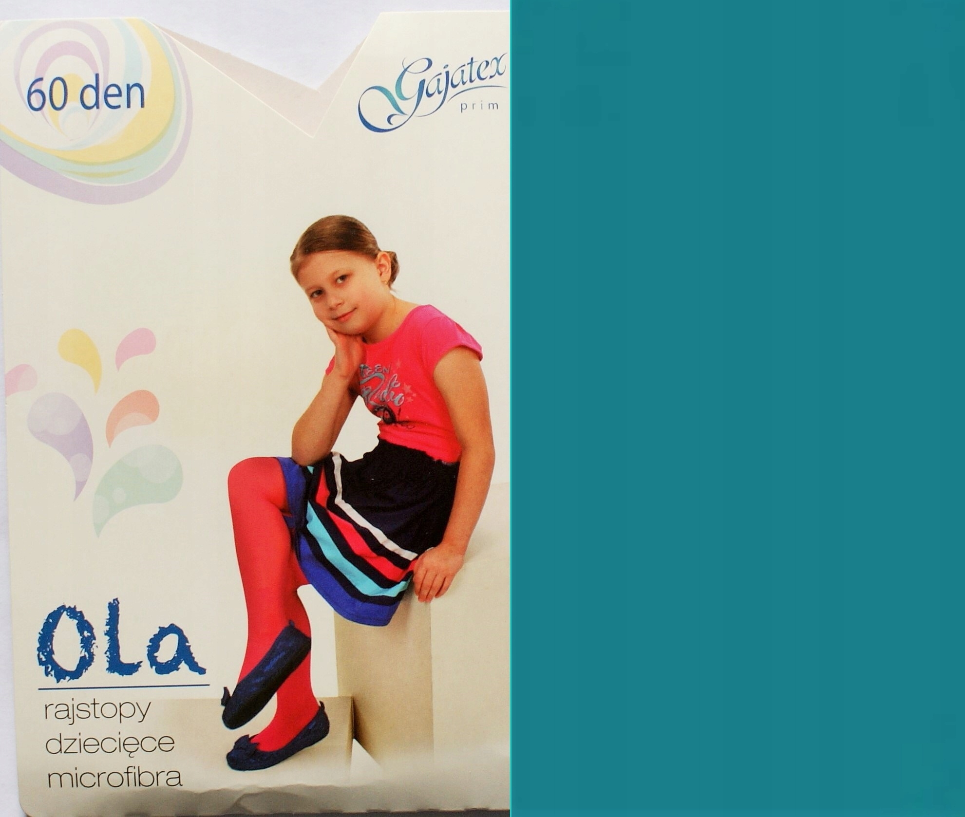 

Rajstopy microfibra 60 dziecięce 128-134 morski