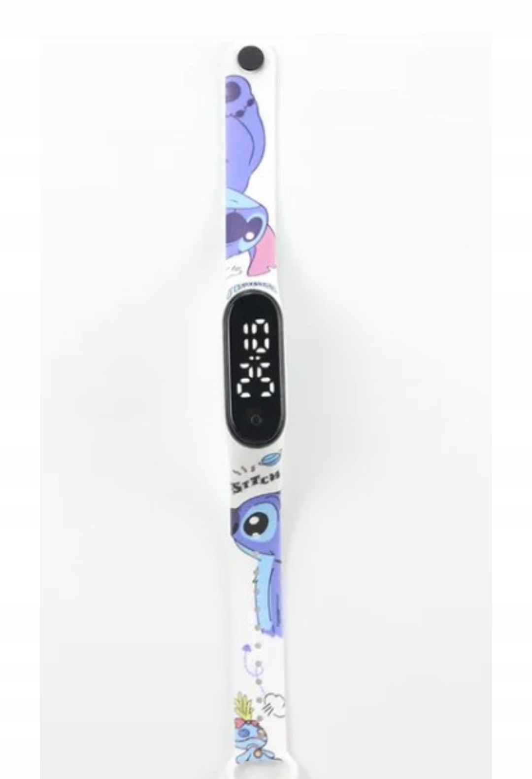 Zegarek cyfrowy LED Stich Biały Marka Inna marka