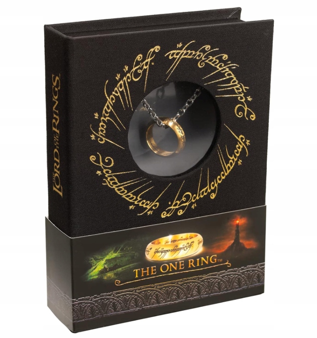 Pán prstenů Náhrdelník s prstenem 45 cm NN1588