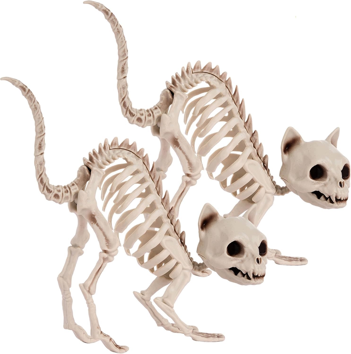 Joyin Sada 2 ks dekorací s kostlivými kočkami na Halloween