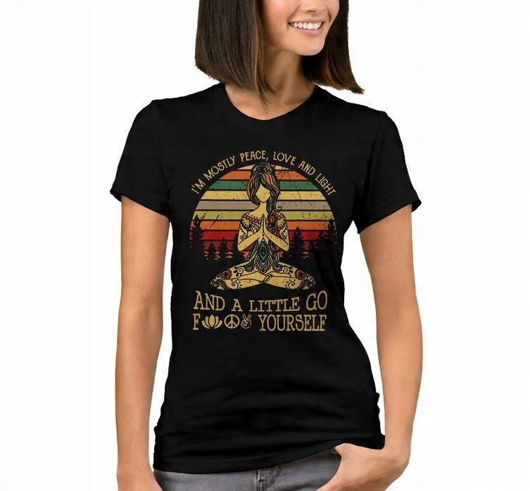 

Bluzka Damska Yoga Namaste Prezent M