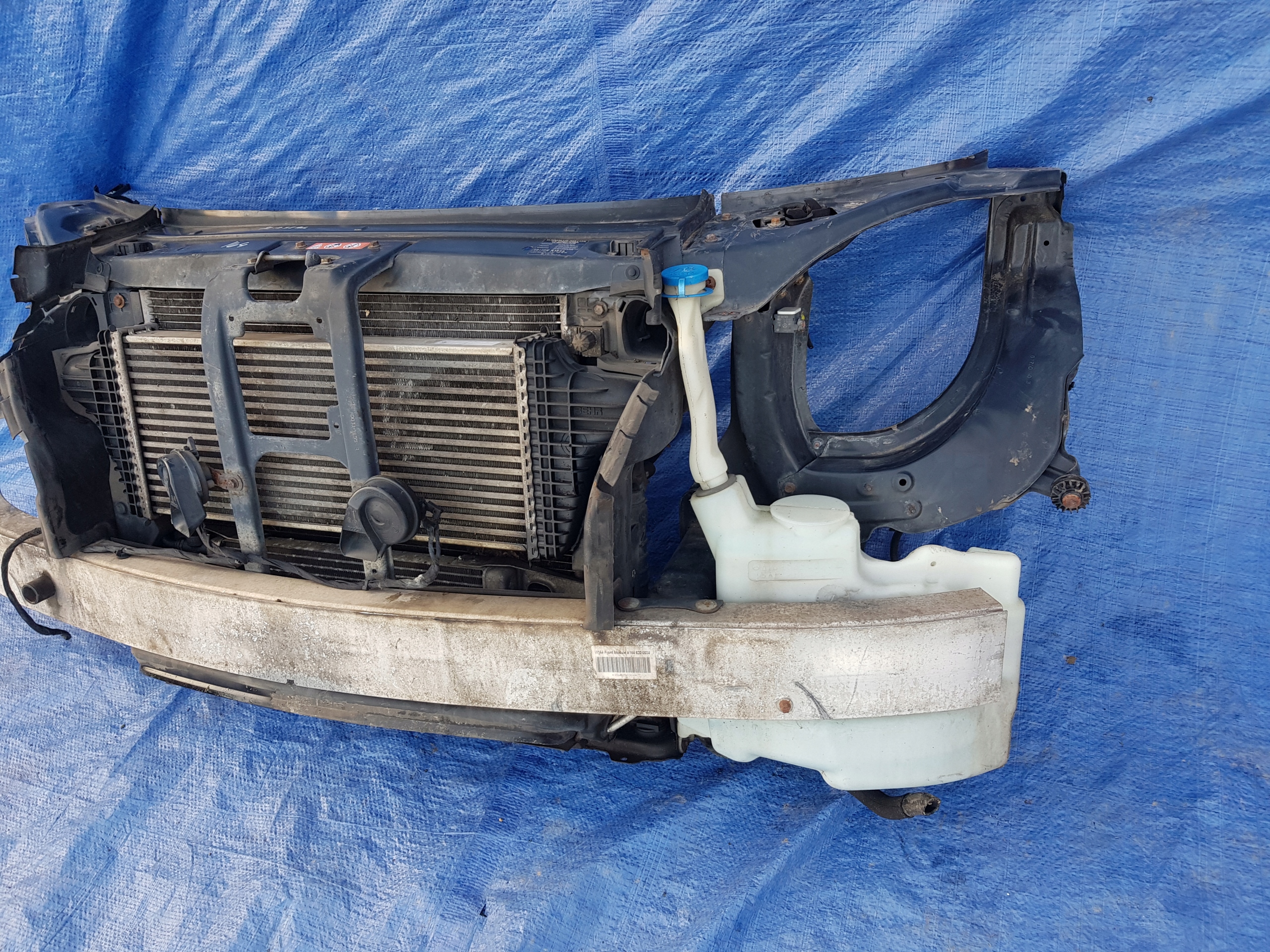 support panel for radiators radiator MERCEDES ML W164 3.0 CDI