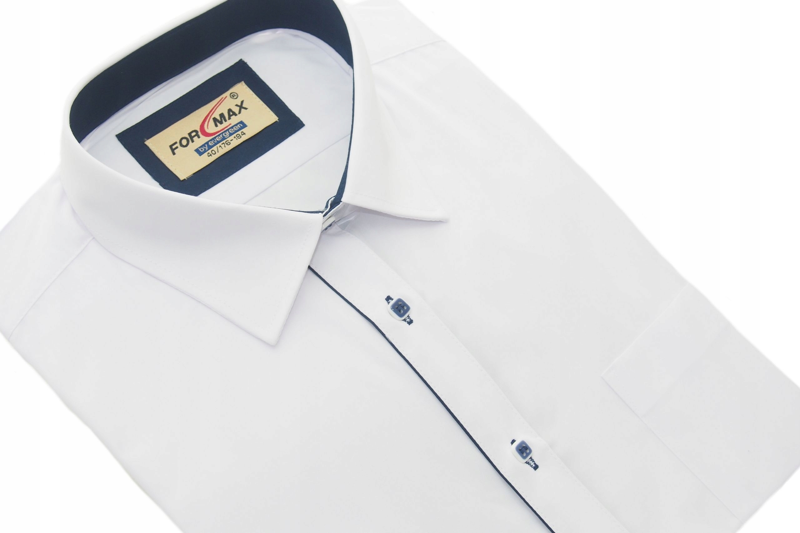 

Koszula Męska Biała Długi Rękaw 42 180-188 FW107